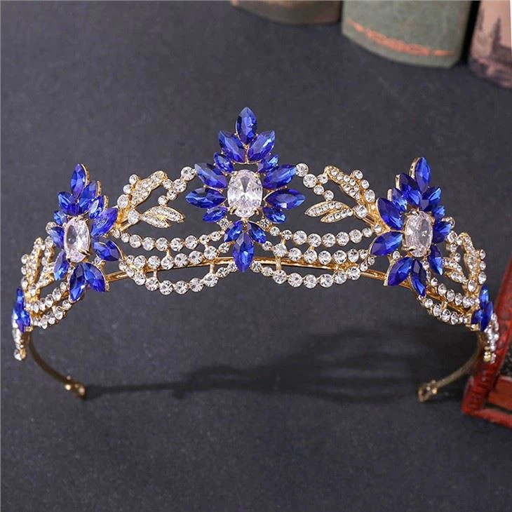 Wedding Crown Cubic Zirconia Crown Crystal Tiara